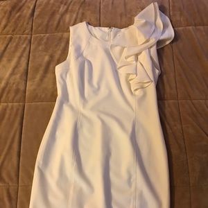 Off white Calvin Klein dress size 10